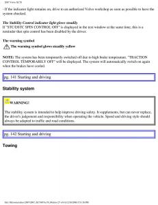 Volvo-XC70-Cross-Country-2007-owners-manual page 158 min