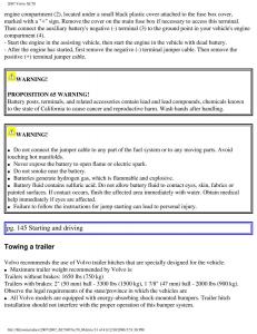 Volvo-XC70-Cross-Country-2007-owners-manual page 162 min