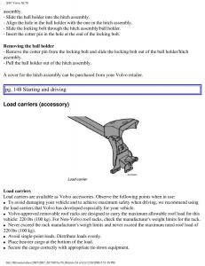 Volvo-XC70-Cross-Country-2007-owners-manual page 165 min