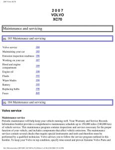 Volvo-XC70-Cross-Country-2007-owners-manual page 204 min