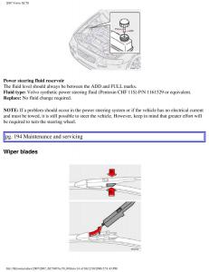 Volvo-XC70-Cross-Country-2007-owners-manual page 217 min