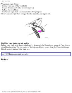 Volvo-XC70-Cross-Country-2007-owners-manual page 218 min