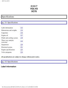 Volvo-XC70-Cross-Country-2007-owners-manual page 242 min