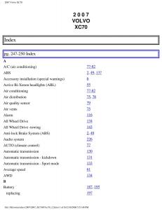 Volvo-XC70-Cross-Country-2007-owners-manual page 275 min