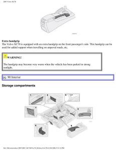 Volvo-XC70-Cross-Country-2007-owners-manual page 98 min