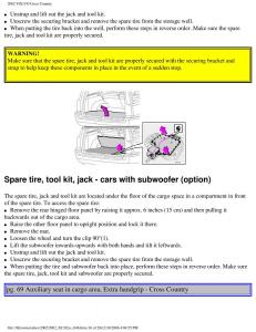 Volvo-XC70-Cross-Country-owners-manual page 106 min