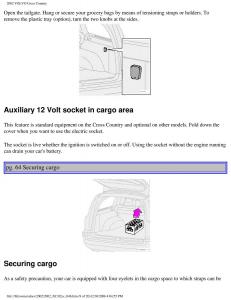 Volvo-XC70-Cross-Country-owners-manual page 99 min