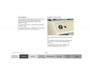 Mercedes-Benz-CL-C215-2000-owners-manual page 162 min