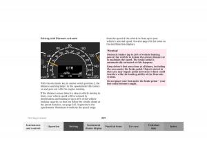 Mercedes-Benz-CL-C215-2000-owners-manual page 264 min