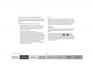 Mercedes-Benz-CL-C215-2000-owners-manual page 36 min