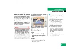 Mercedes-Benz-CL-C215-2006-owners-manual page 112 min