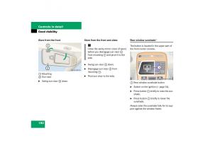 Mercedes-Benz-CL-C215-2006-owners-manual page 183 min