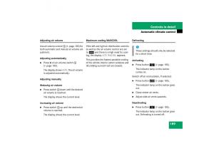 Mercedes-Benz-CL-C215-2006-owners-manual page 190 min