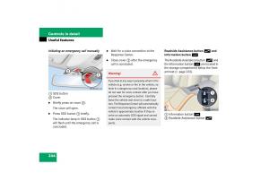 Mercedes-Benz-CL-C215-2006-owners-manual page 245 min