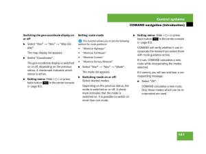 Mercedes-Benz-CL-C216-owners-manual page 162 min