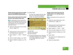 Mercedes-Benz-CL-C216-owners-manual page 226 min