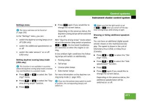 Mercedes-Benz-CL-C216-owners-manual page 272 min