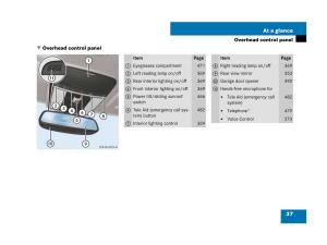 Mercedes-Benz-CL-C216-owners-manual page 38 min