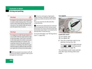 Mercedes-Benz-CL-C216-owners-manual page 383 min