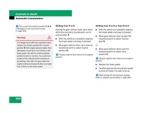 Mercedes-Benz-CL-C216-owners-manual page 391 min