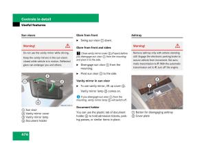 Mercedes-Benz-CL-C216-owners-manual page 477 min