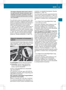 Mercedes-GLA-X156-kezelesi-utmutato page 85 min