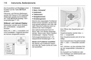 Opel-Insignia-Handbuch page 118 min