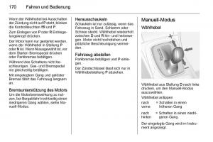 Opel-Insignia-Handbuch page 172 min