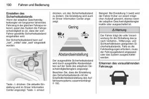 Opel-Insignia-Handbuch page 192 min