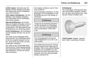 Opel-Insignia-Handbuch page 225 min