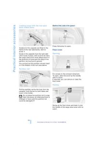 BMW-X3-E83-owners-manual page 74 min