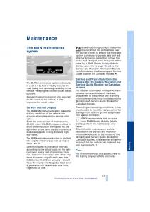 BMW-X3-E83-owners-manual page 99 min