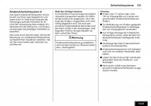 Opel-Meriva-I-1-A-Chevrolet-Meriva-Vauxhall-Meriva-Handbuch page 103 min