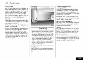 Opel-Meriva-I-1-A-Chevrolet-Meriva-Vauxhall-Meriva-Handbuch page 156 min