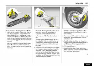 Opel-Meriva-I-1-A-Chevrolet-Meriva-Vauxhall-Meriva-Handbuch page 187 min