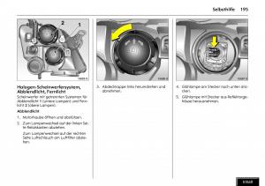 Opel-Meriva-I-1-A-Chevrolet-Meriva-Vauxhall-Meriva-Handbuch page 197 min