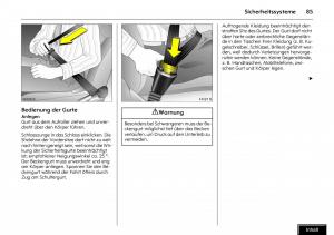 Opel-Meriva-I-1-A-Chevrolet-Meriva-Vauxhall-Meriva-Handbuch page 87 min