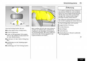 Opel-Meriva-I-1-A-Chevrolet-Meriva-Vauxhall-Meriva-Handbuch page 95 min