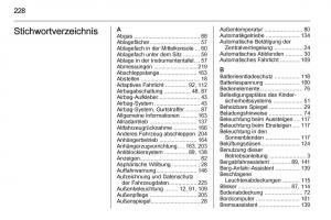 Opel-Mokka-Handbuch page 230 min