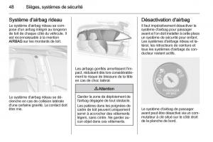 Opel-Mokka-manuel-du-proprietaire page 50 min