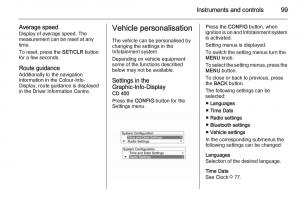 Opel-Mokka-owners-manual page 101 min