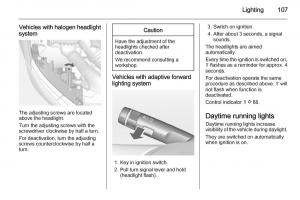 Opel-Mokka-owners-manual page 109 min