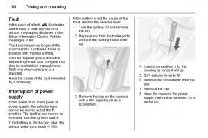 Opel-Mokka-owners-manual page 132 min