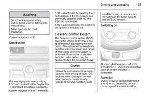 Opel-Mokka-owners-manual page 137 min