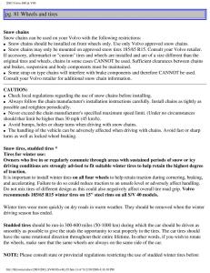 Volvo-V40-S40-owners-manual page 110 min