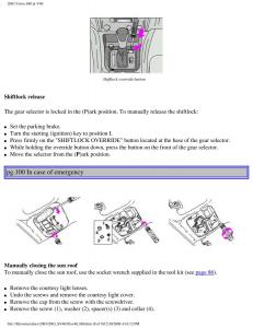 Volvo-V40-S40-owners-manual page 133 min