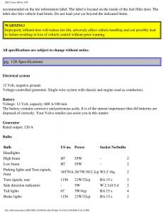 Volvo-V40-S40-owners-manual page 160 min