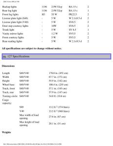 Volvo-V40-S40-owners-manual page 161 min