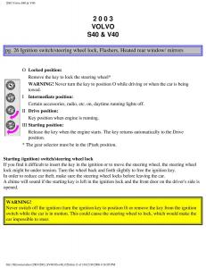 Volvo-V40-S40-owners-manual page 40 min