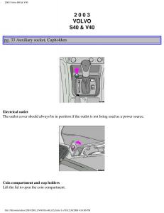 Volvo-V40-S40-owners-manual page 50 min